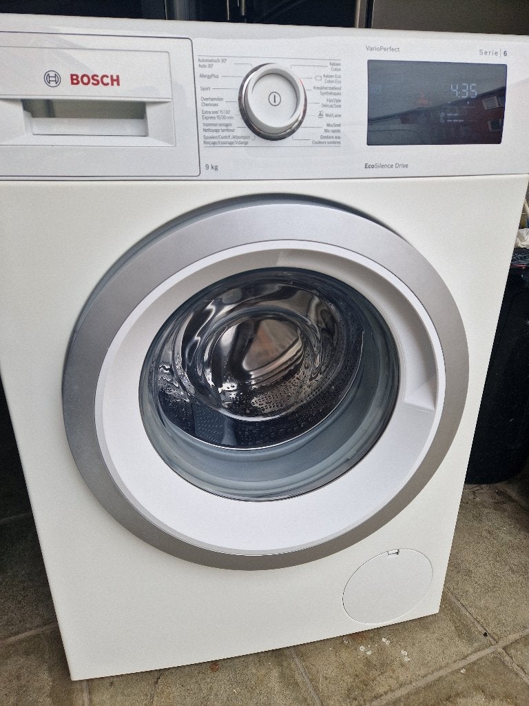 Machine à laver Bosch 9kg A +++, Enlèvement, Comme neuf, Chargeur frontal