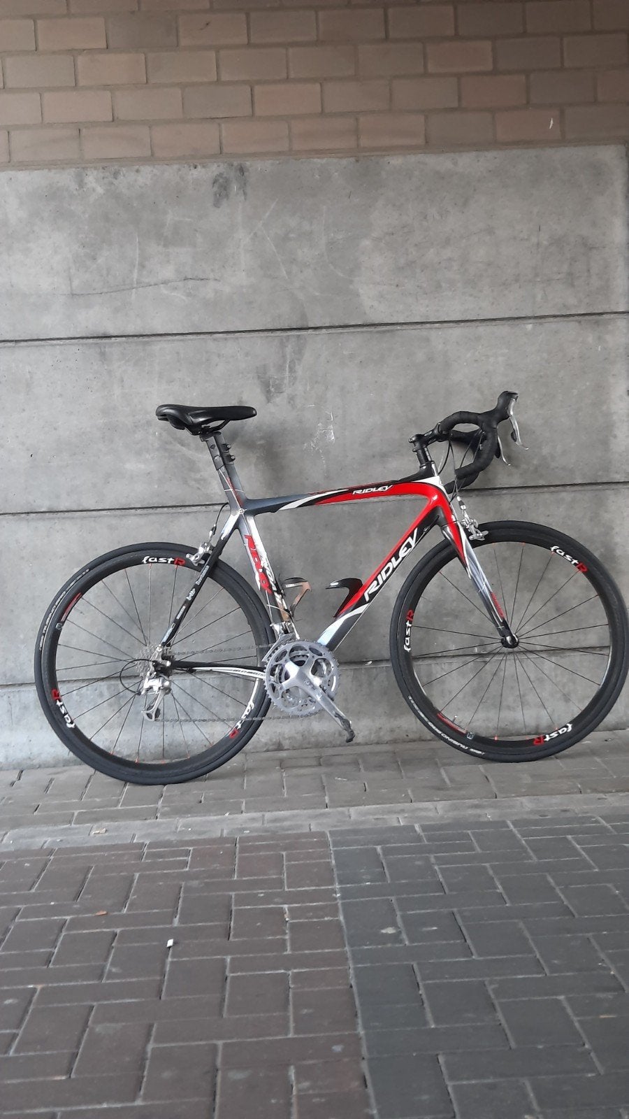 Mooie Ridley koersfiets Carbon frame 72cm wielmaat 70cm, Enlèvement