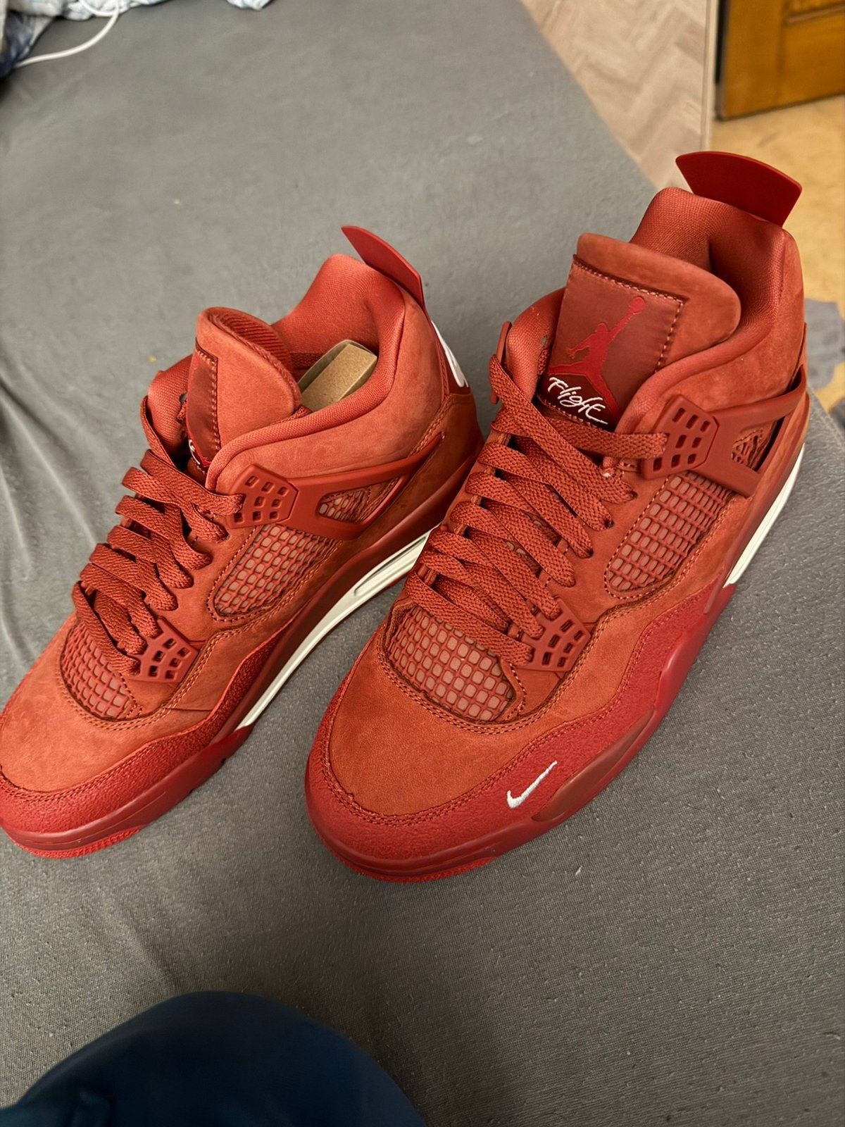 Jordan 4 brick by brick maat 42,5/use9, Sports & Fitness, Tennis, Enlèvement ou Envoi, Comme neuf