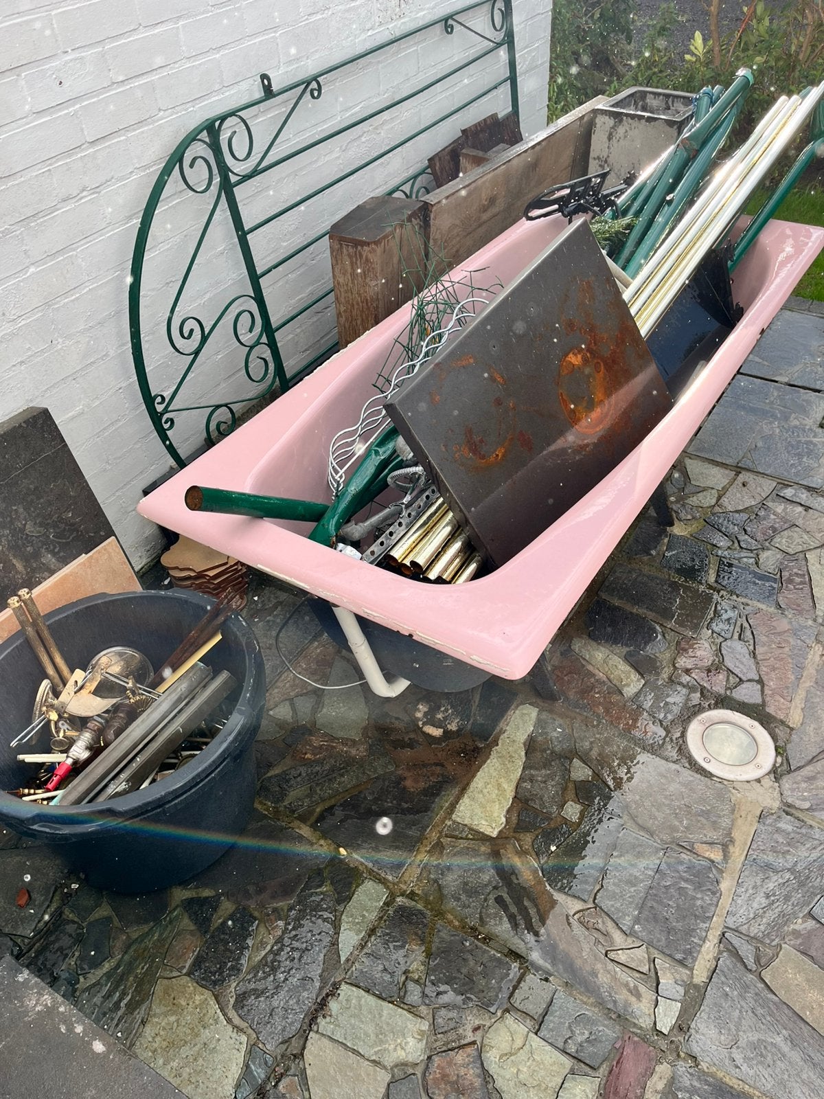 Oud ijzer, Enlèvement, Utilisé, Fer