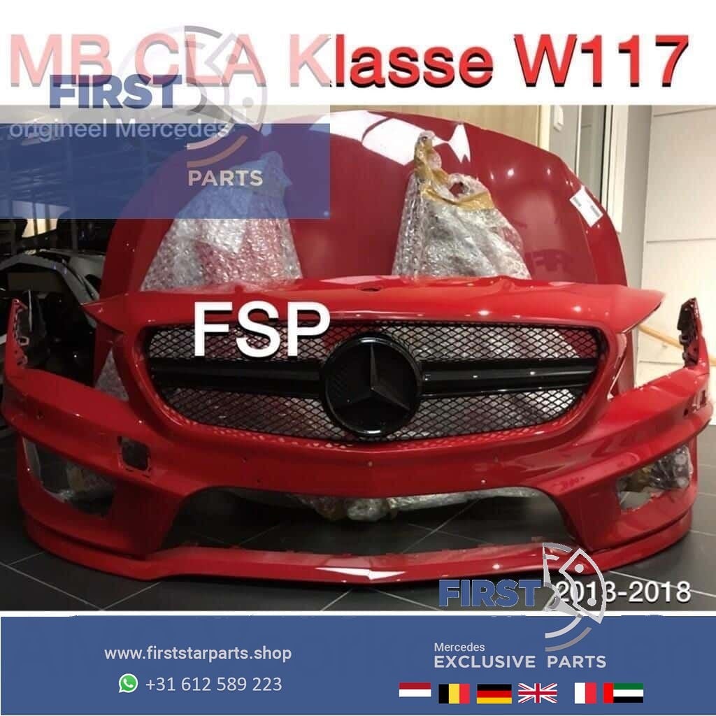 W117 CLA AMG Voorkop onderdelen Origineel Mercedes rood 2013, Gebruikt, -, Voor, Ophalen of Verzenden