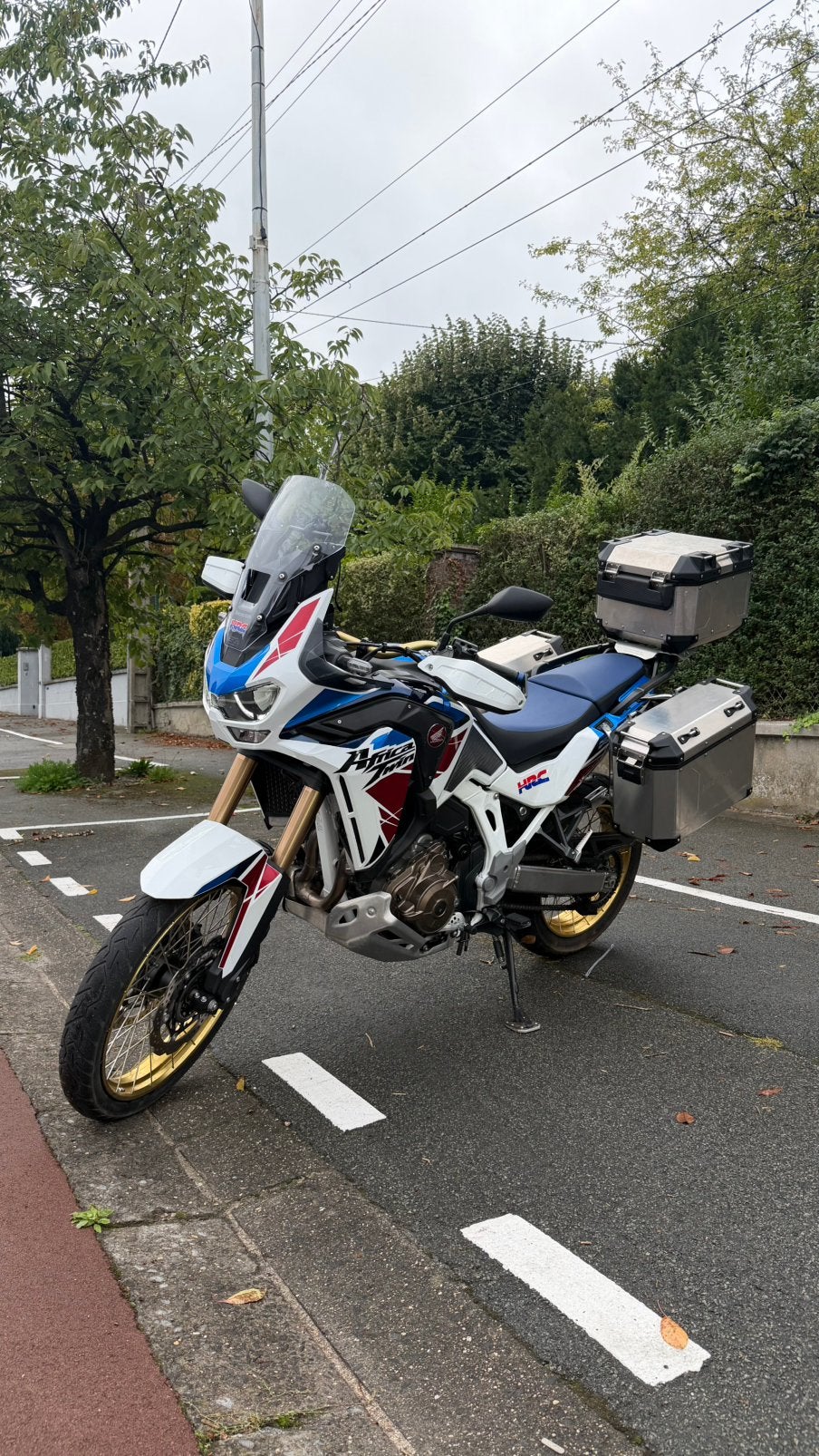 Honda Africa twin, Particulier, Régulateur de vitesse