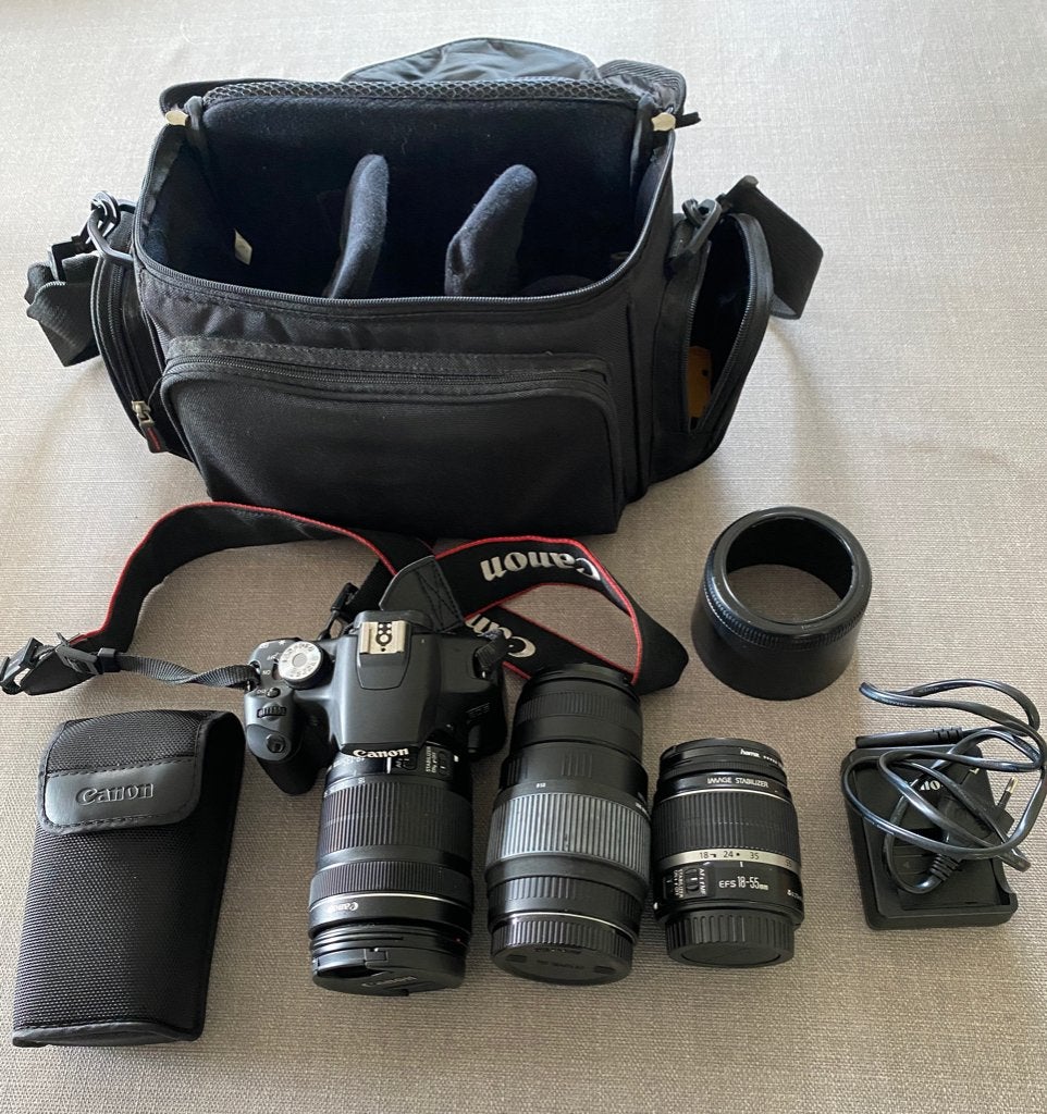 De Canon EOS 500D, Audio, Tv en Foto, Ophalen, Canon, Beeldstabilisatie, Zo goed als nieuw