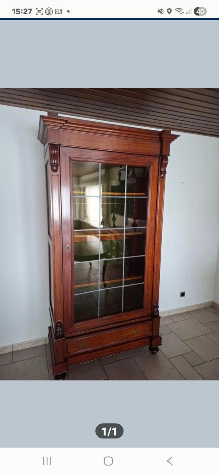 Kast met glas, Huis en Inrichting, Ophalen