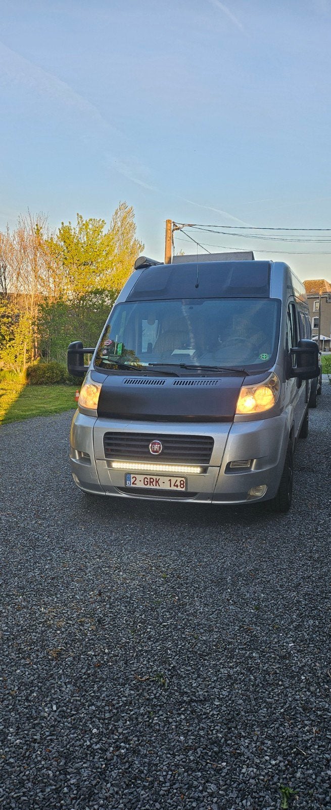 A vendre camping-car Van Karman Davis sur base Fiat Ducato, Caravanes & Camping, Siège standard, Fiat, Boîte manuelle, Douche