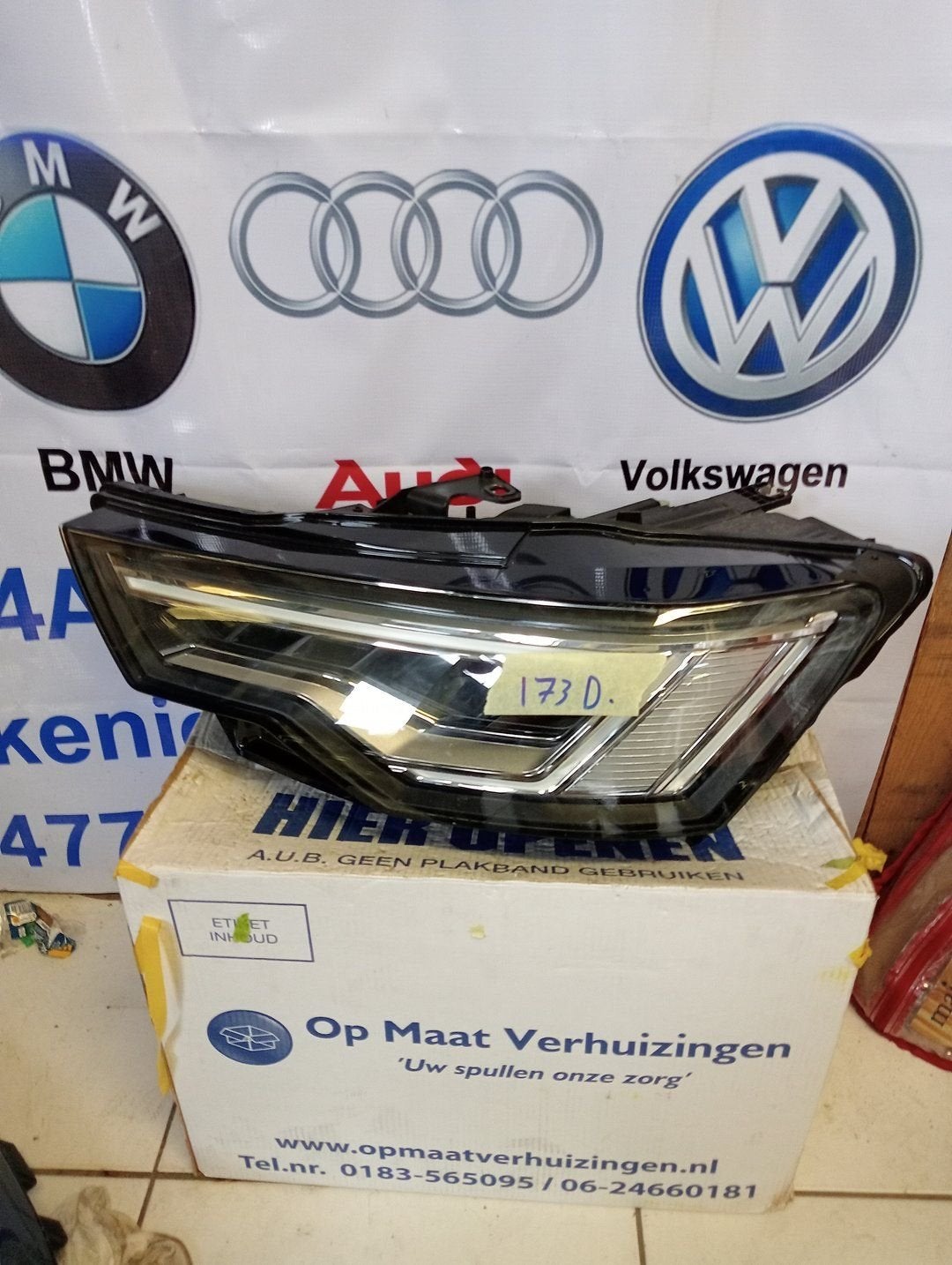 Audi A6 4K Matrix Koplamp Links 4k0941039, Gebruikt, -, -, -