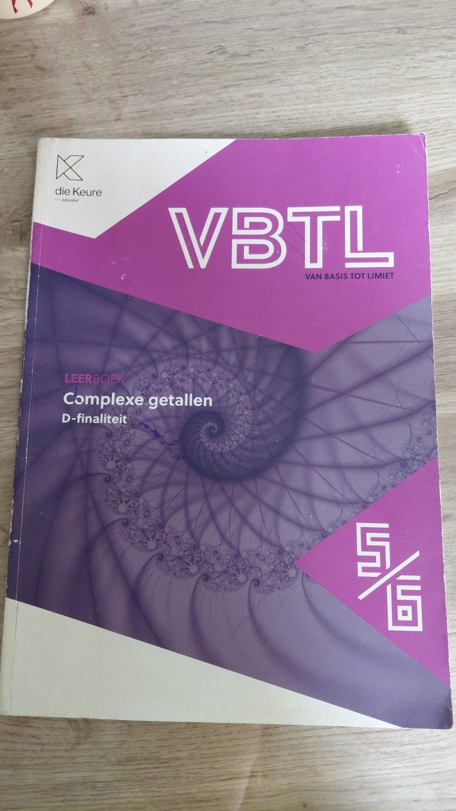 VBTL 5/6 - leerboek Algebra: complexe getallen & groepentheo, Ophalen of Verzenden, Nederlands