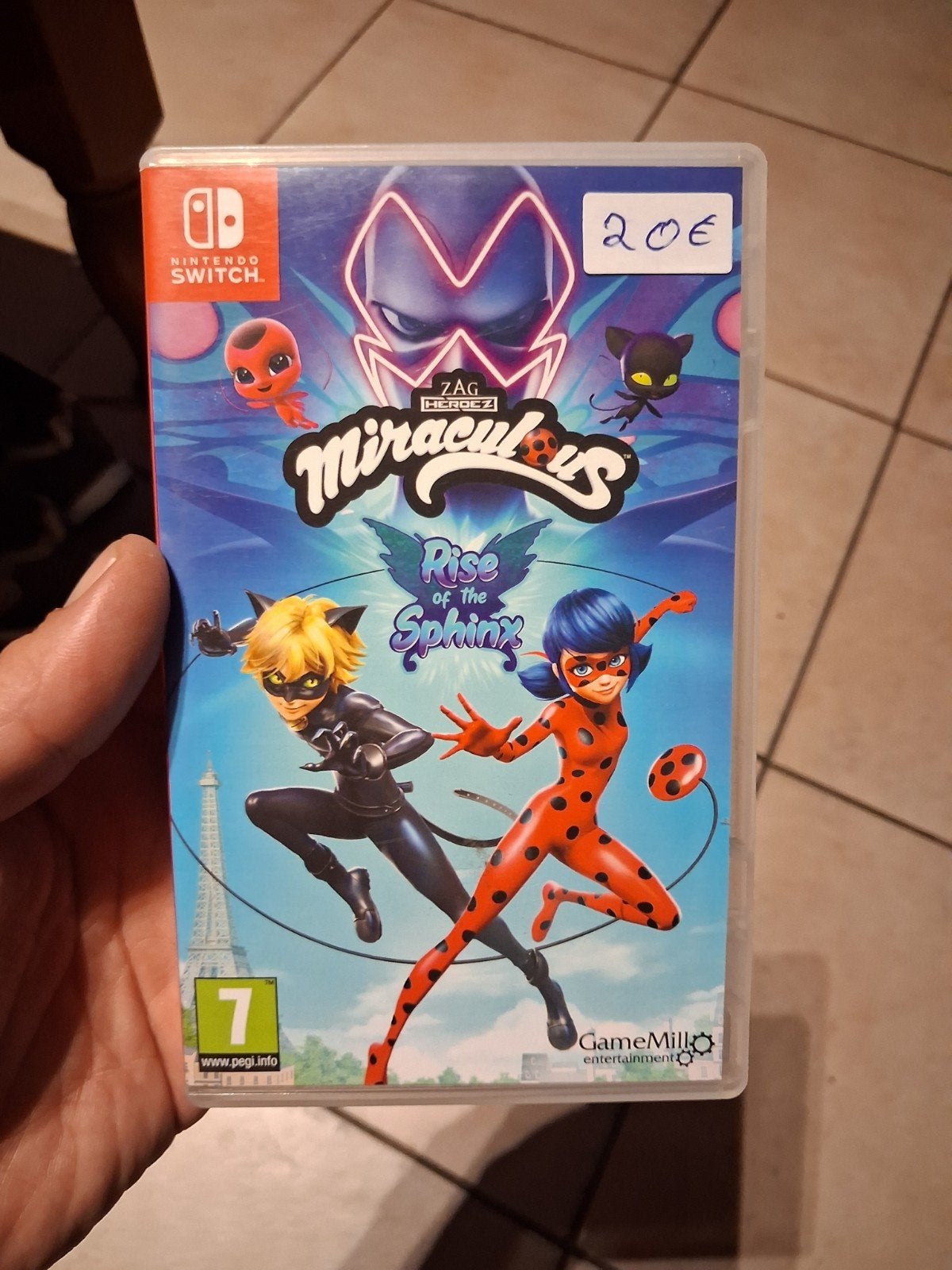 Jeux switch miraculous, 2 joueurs, À partir de 7 ans, Aventure et Action, Enlèvement