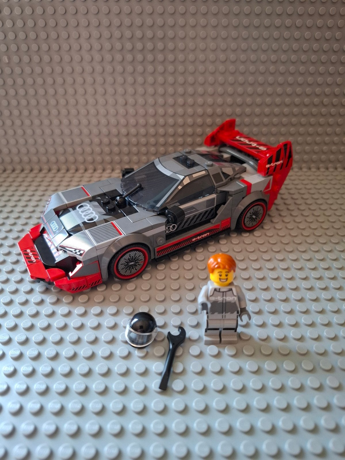 lego Audi S1 e-tron quattro 76921, Ophalen, Lego, Speed Champions, Zo goed als nieuw