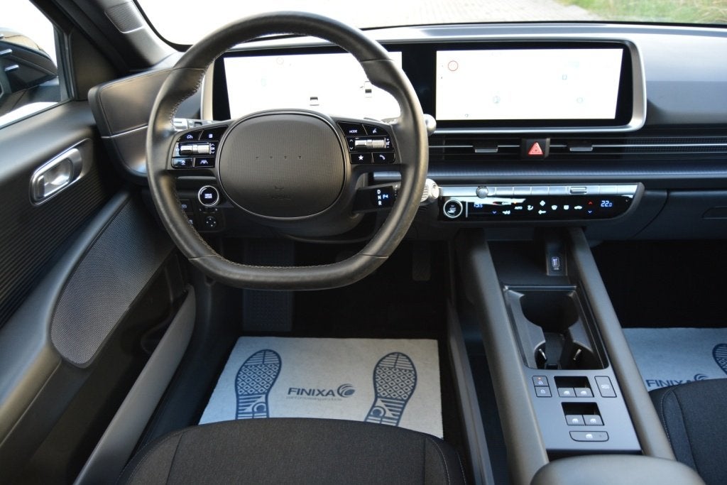 Hyundai IONIQ6 170PK Navigatie, Adaptive cruise, 2023, Auto's, Automaat, Dealer onderhouden, Zwart, 5 deurs