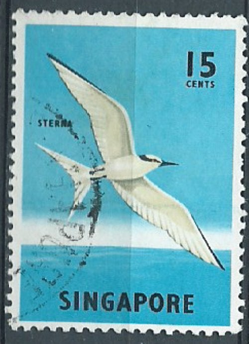 SINGAPORE, Postzegels en Munten, Ophalen of Verzenden, Gestempeld