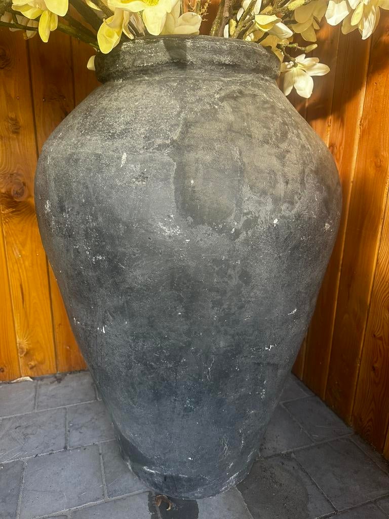 Prachtige ge grote kruik, Tuin en Terras, Ophalen, Zo goed als nieuw