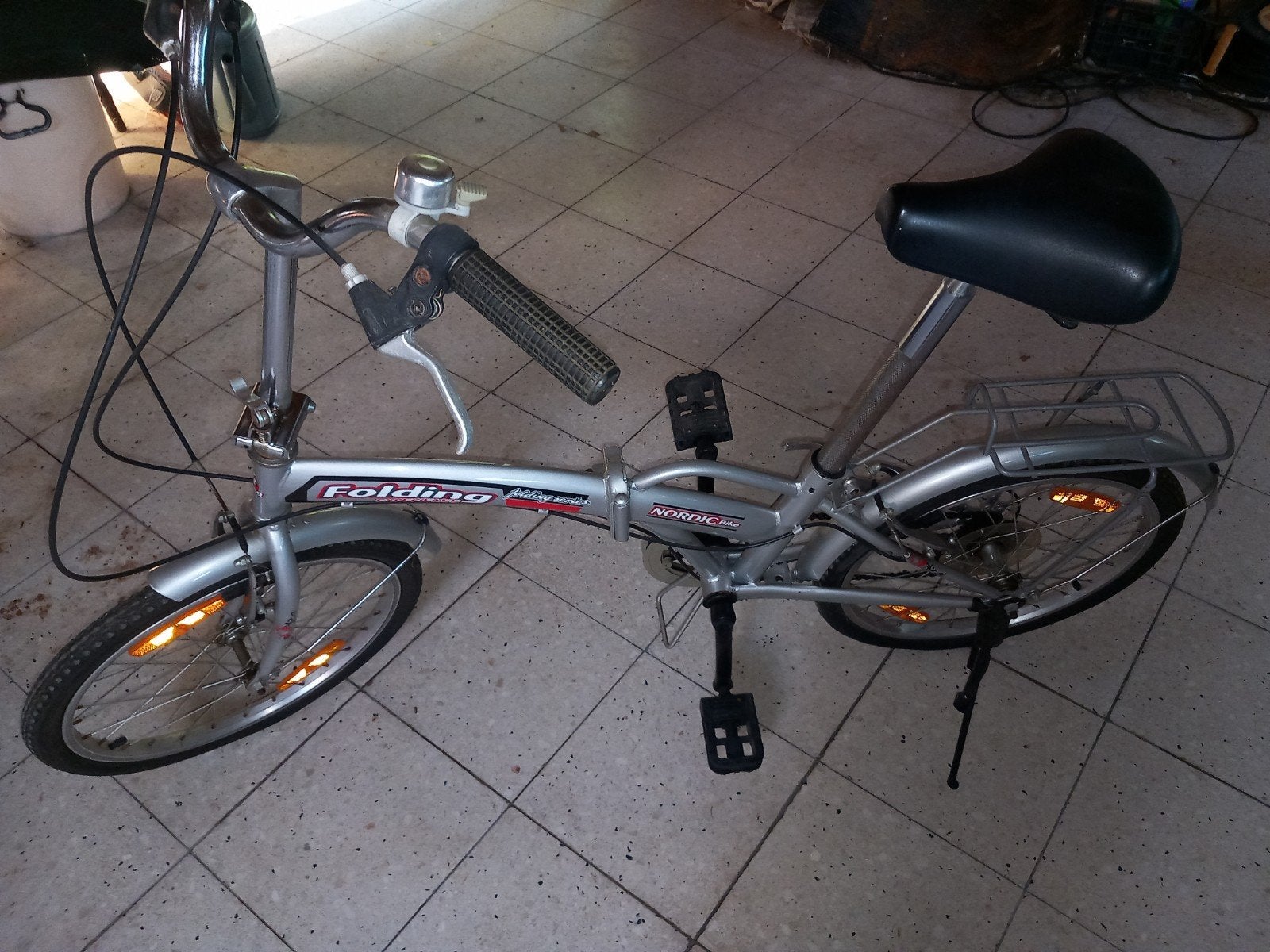 Plooifiets Folding Nordic, Ophalen