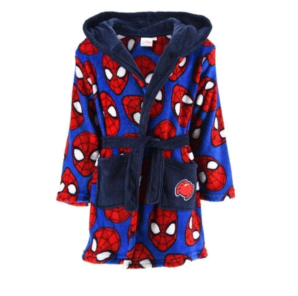 Spiderman Badjas met Capuchon Marvel Mt 98 - 104 - 116 - 128, Nacht- of Onderkleding, Nieuw, Ophalen of Verzenden, Spiderman
