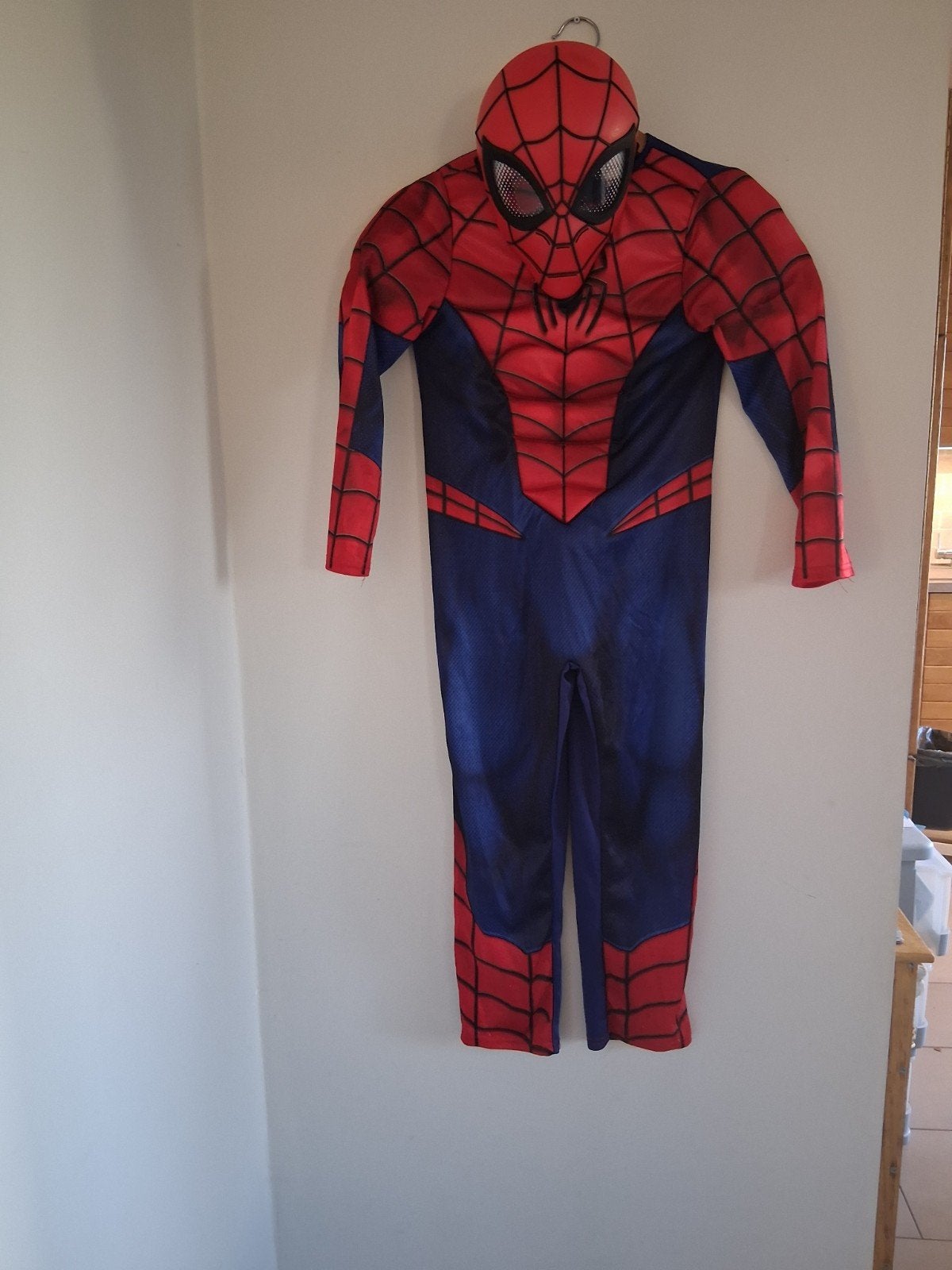 verkleedkledij Spiderman 7-8jaar, Ophalen