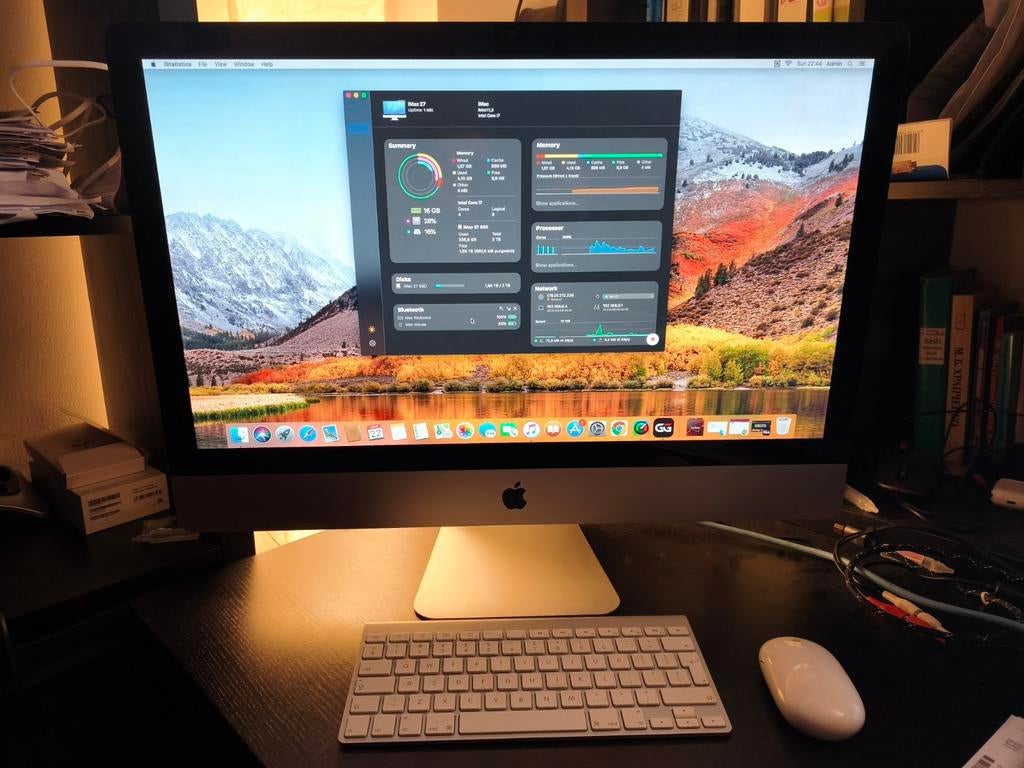 IMac 2,93 GHz Core i7 16gb  27 inch High Sierra, Computers en Software, Ophalen of Verzenden, IMac