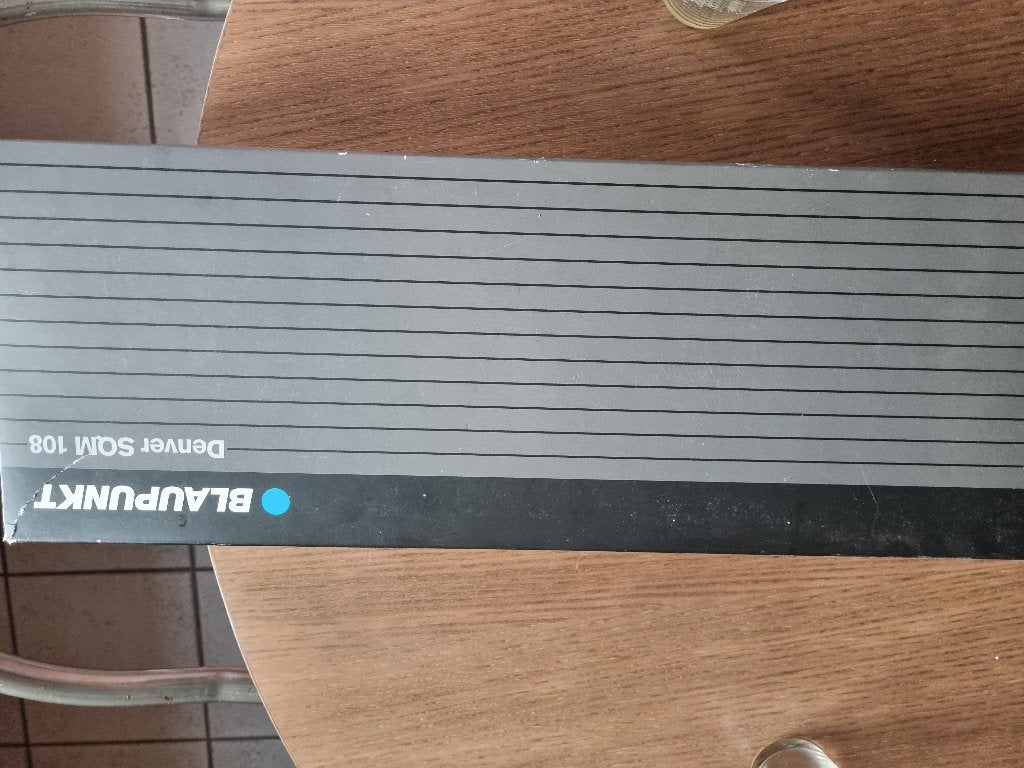 Blaupunkt Denver SQM 108 klassieke autoradio, Auto diversen, Autoradio's, Zo goed als nieuw, Ophalen