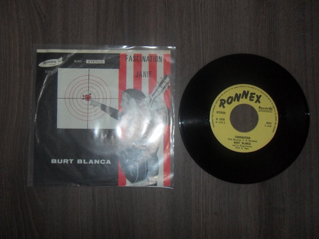 Burt Blanca - Fascination, Cd's en Dvd's, Vinyl | Nederlandstalig, Ophalen of Verzenden, Gebruikt, 7 inch, Pop