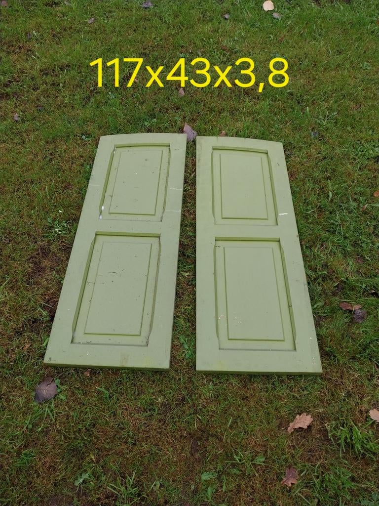 Vensterluiken Raamluiken, Ophalen, Gebruikt, Hout