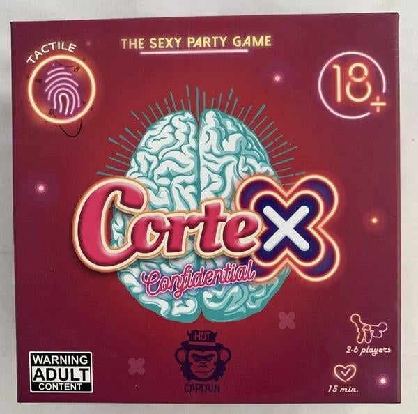 Cortex Confidential The Sexy Party Game Asmodee 18+, Een of twee spelers, Verzenden, Zo goed als nieuw, Asmodee