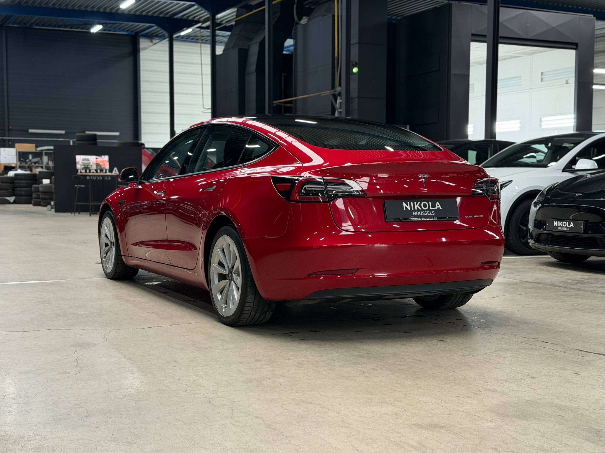Tesla Model 3 LONG RANGE - ALL WHEEL DRIVE - FULL SELF DRIVI, Auto's, Automaat, 4 deurs, Gebruikt, Zwart