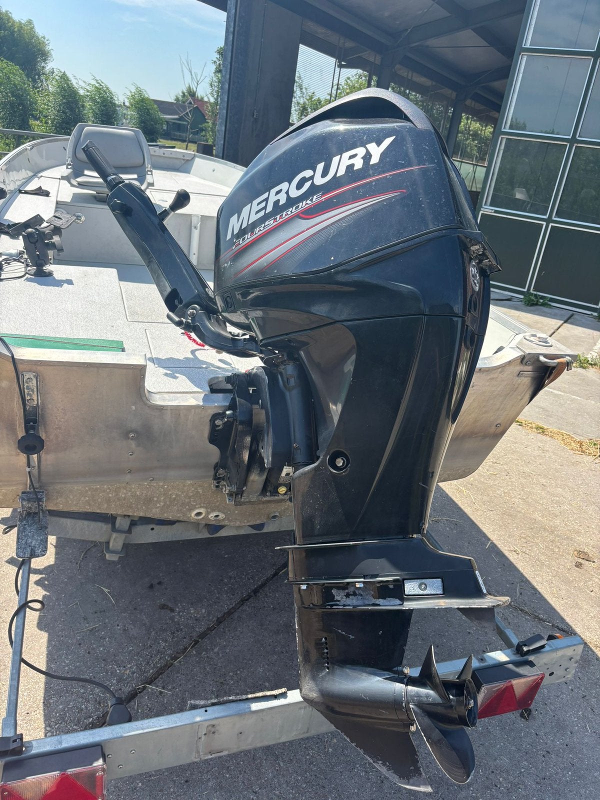 roofvisboot Marine 17F Aluminium, Ophalen, Zo goed als nieuw