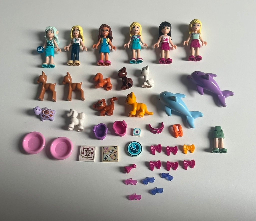 Lego Friends Lot - Dieren en Figuurtjes, Kinderen en Baby's, Speelgoed | Duplo en Lego, Ophalen, Gebruikt, Lego, Friends