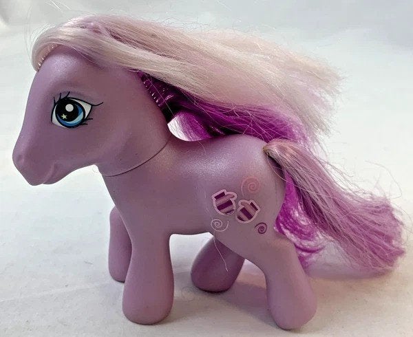 My Little Pony G3 Mittens II Winterpony Paars Roze Haar MLP, Kinderen en Baby's, Speelgoed | My Little Pony, Verzenden, Zo goed als nieuw