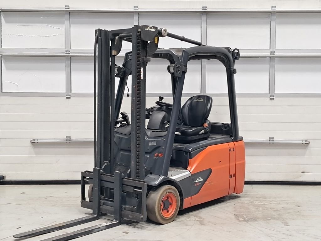 LINDE E16L-02, 1000 tot 2000 kg, Elektrisch, Heftruck, LINDE