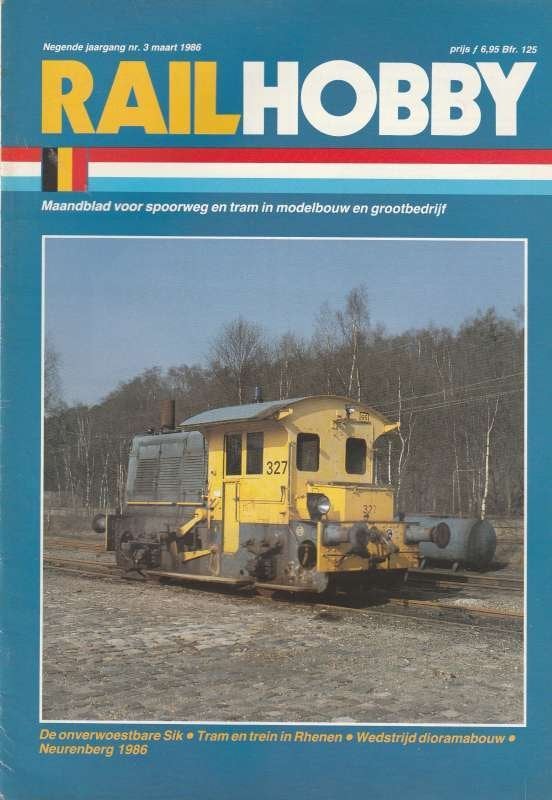 Rail Hobby nr 3 maart 1986, Hobby en Vrije tijd, Modeltreinen | H0, Ophalen of Verzenden, Nieuw, Boek, Tijdschrift of Catalogus