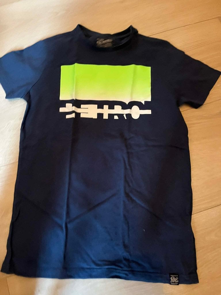 tshirt blauw petrol 164, Enfants & Bébés, Garçon, Enlèvement ou Envoi, Chemise ou À manches longues, Petrol Industries