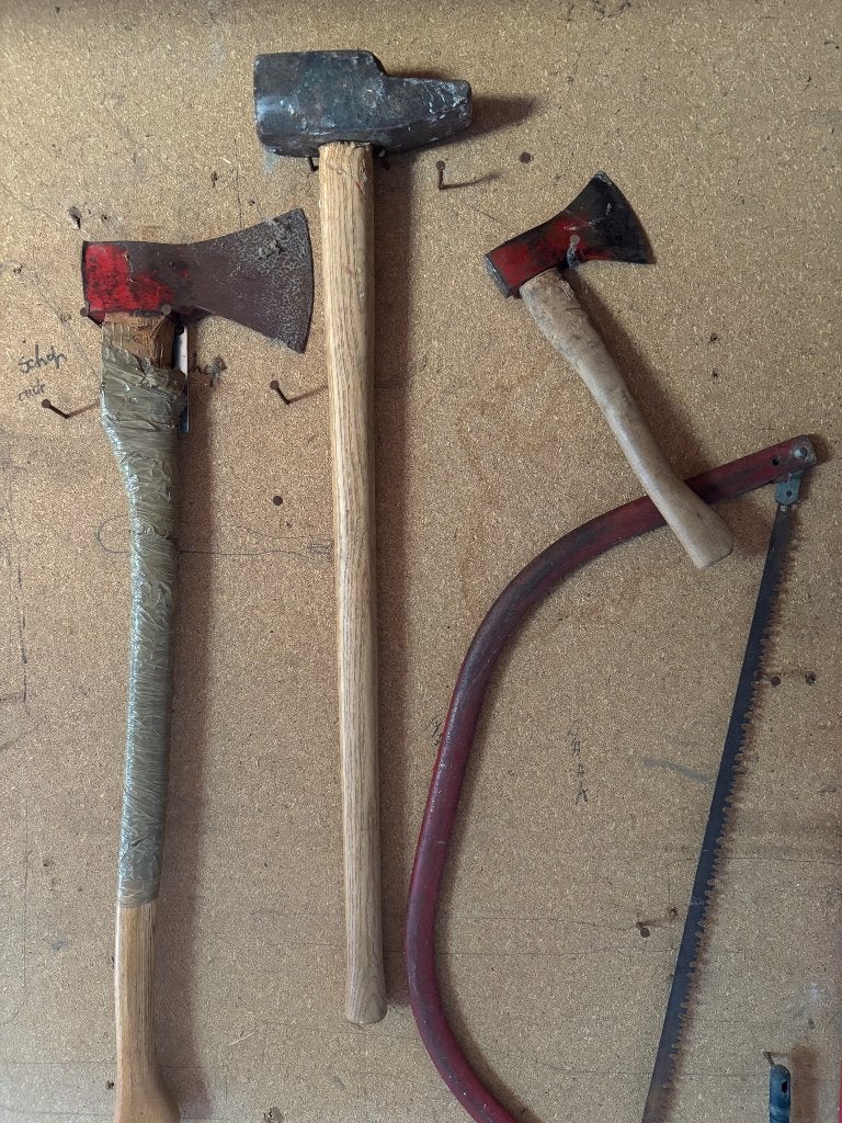 Handgereedschap zwaar voor tuin, Ophalen, Gebruikt