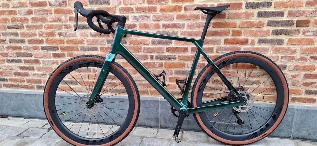 Gravelbike cameleon green maat L, Ophalen
