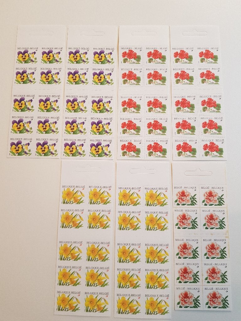 Zelfklevende, postfrisse postzegels Bpost voor binnen België, Timbres & Monnaies, Timbres | Europe | Belgique, Enlèvement ou Envoi
