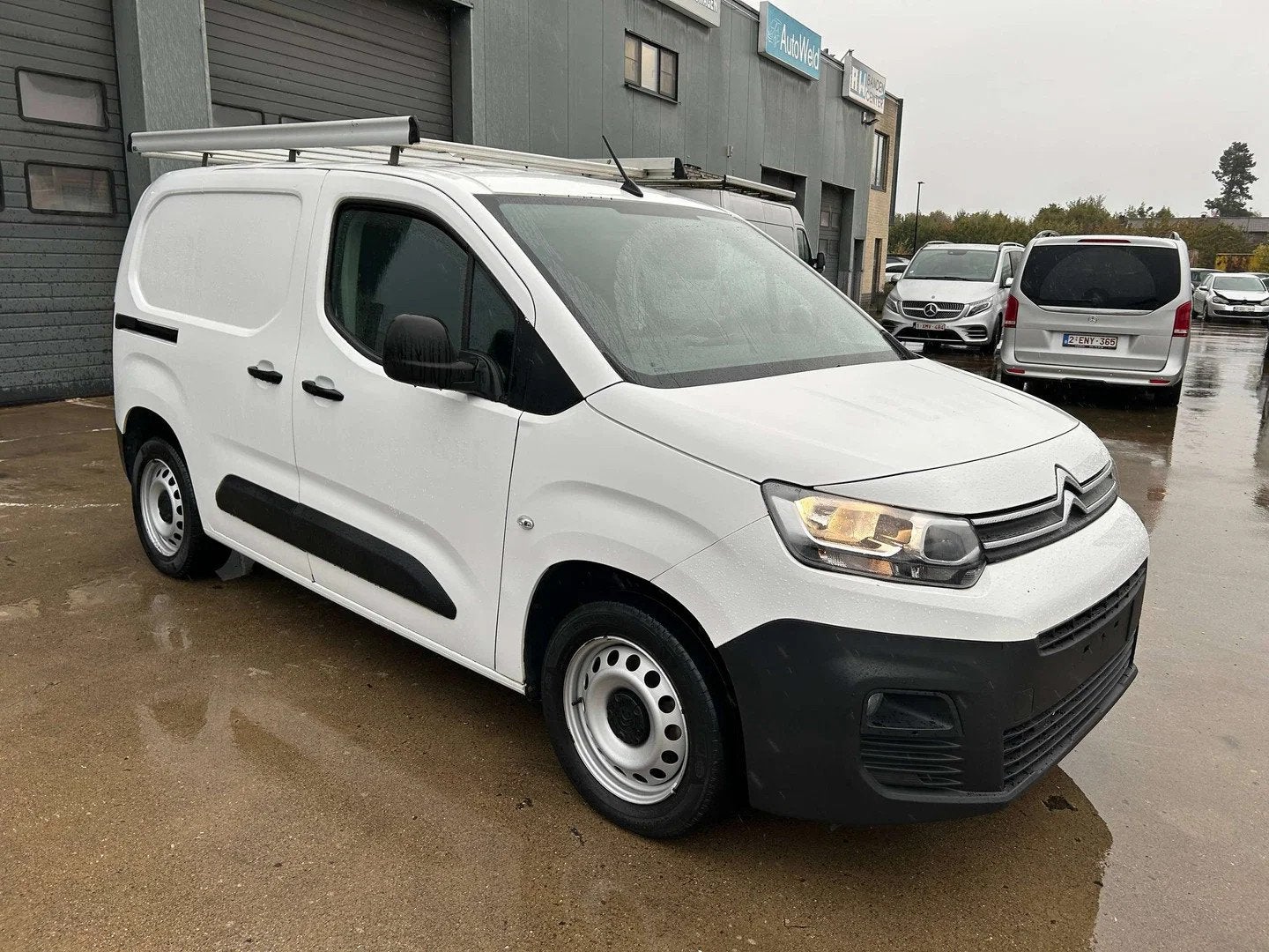 Citroën Berlingo 1.6 BlueHDi M Heavy Club S (bj 2019), Auto's, Gebruikt, Euro 6, 4 cilinders, Wit