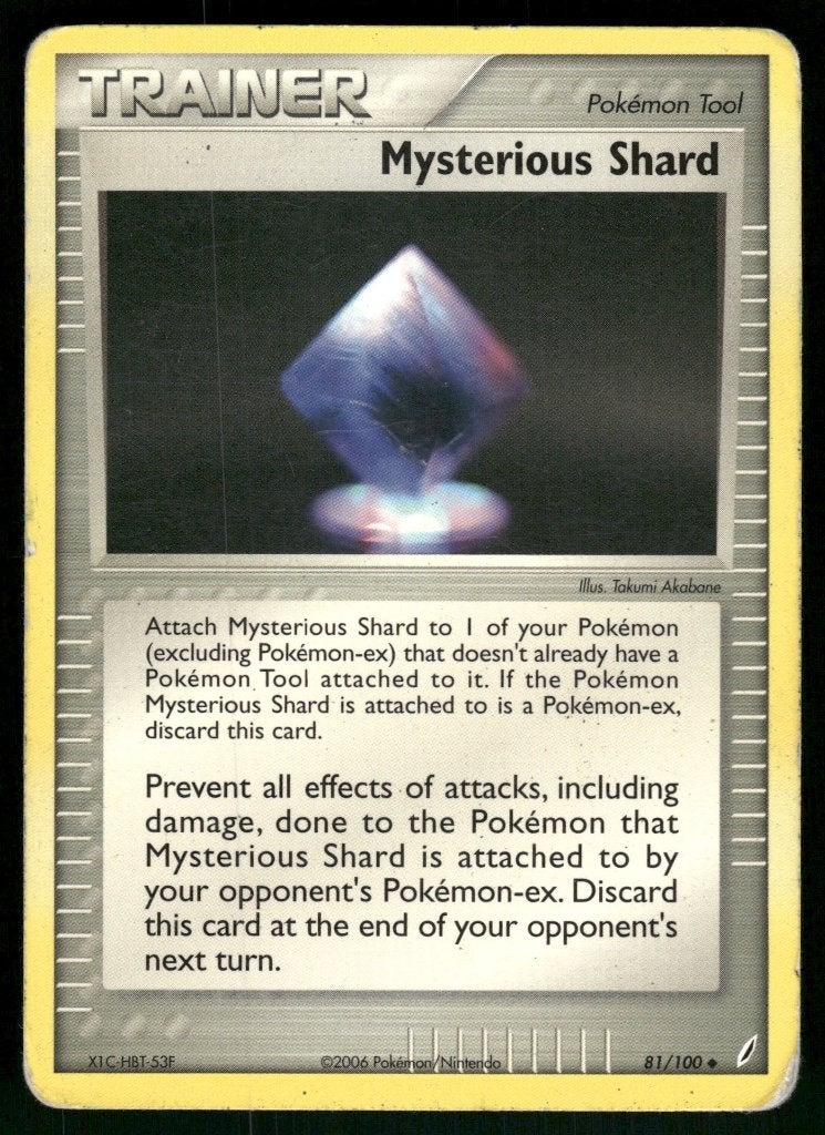 Mysterious Shard 81/100 - Crystal Guardians (Good), Envoi, Utilisé
