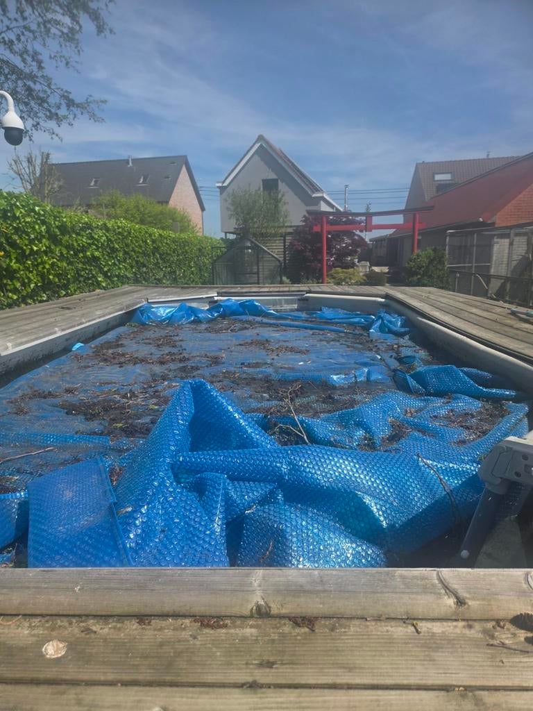 Intex zwembad 503 x 274 x 122.  zandfilter, toebehoren., Tuin en Terras, Ophalen, Gebruikt
