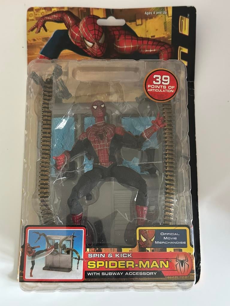 TOYBIZ Spin and Kick Spider-Man NIEUW, Ophalen of Verzenden