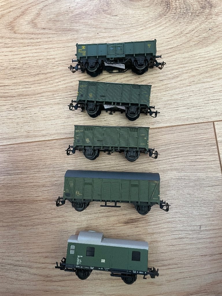 Lot goederenwagons schaal TT BTTB, Hobby & Loisirs créatifs, Enlèvement ou Envoi, Utilisé, Wagon, Autres marques