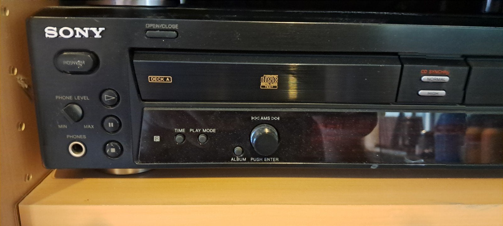 ENREGISTREUR CD SONY RCD W100, TV, Hi-fi & Vidéo, Enlèvement, Utilisé, Sony