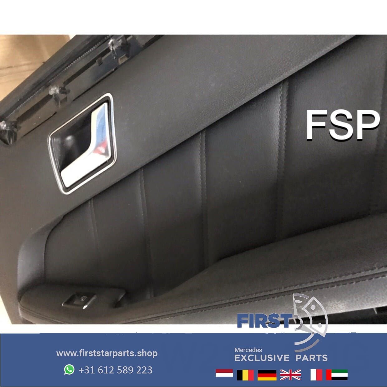 W212 AMG DEURPANEEL Mercedes E KLASSE DEUR PANEEL KAART, Gebruikt, -, Ophalen of Verzenden, -
