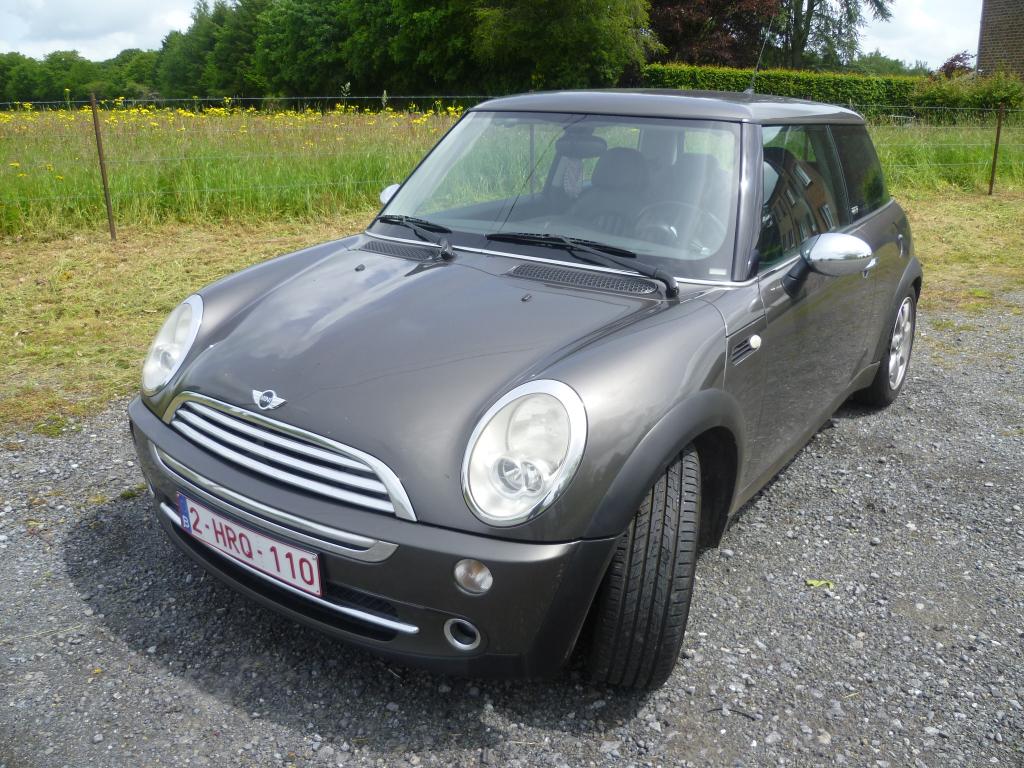 MINI One 1.6L équipé LPG, Autos, Cuir, Boîte manuelle, Noir, 2 portes