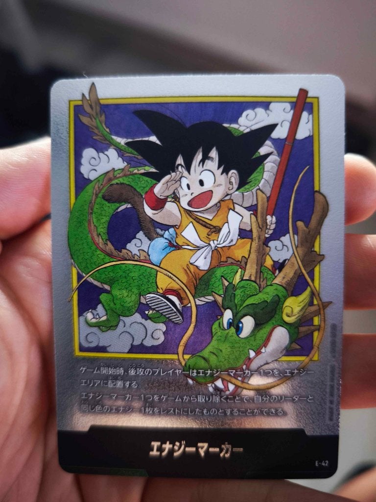 Dragon ball fusion world - Energy marker - E-42 SB01, Collections, Enlèvement ou Envoi, Comme neuf, Carte(s) à jouer