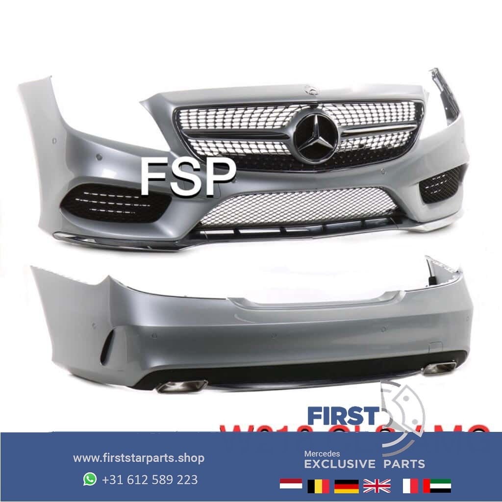 W218 AMG Pakket origineel Mercedes Voorbumper Achterbumper D, Utilisé, Avant, -, -
