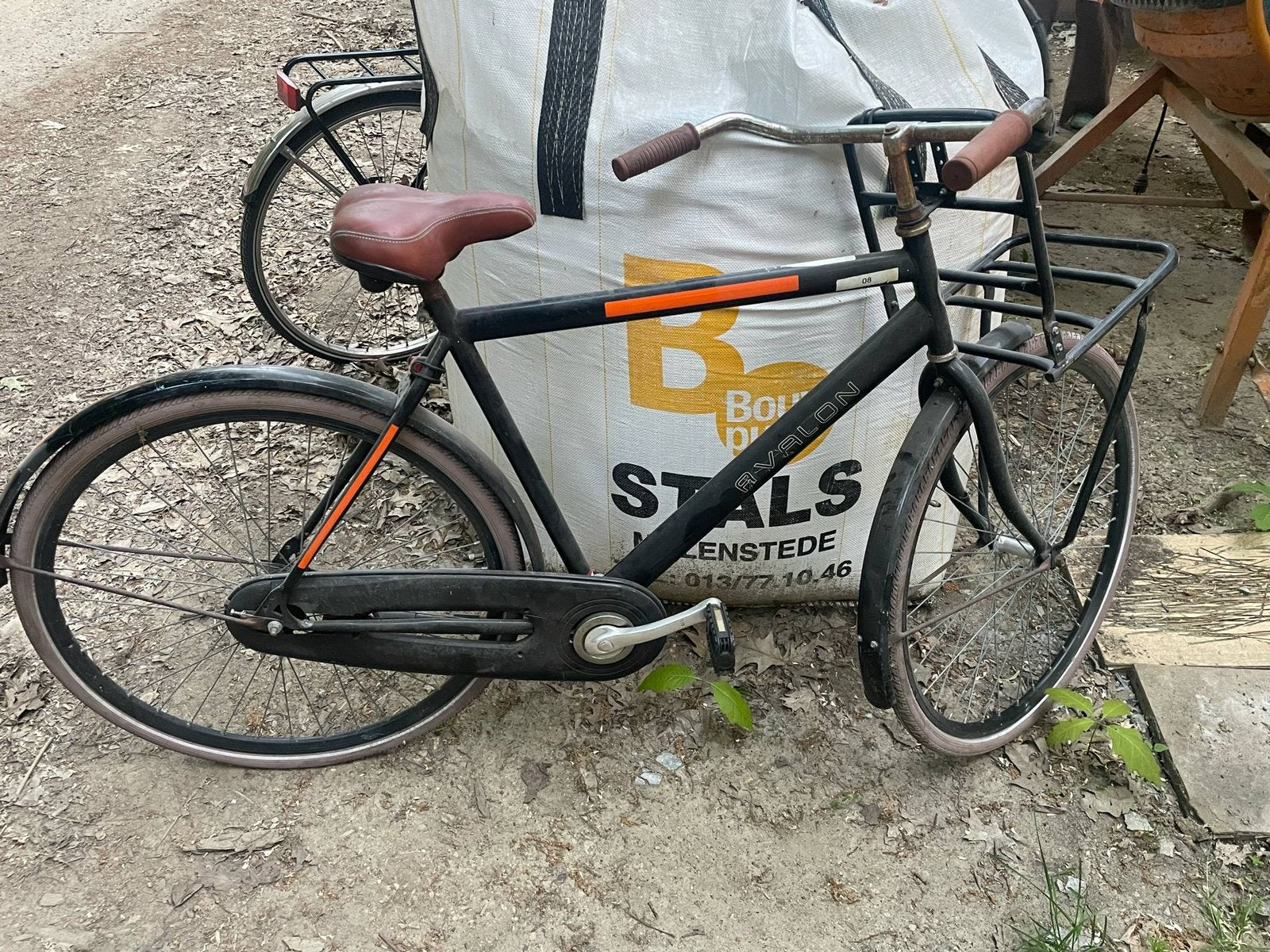 Nederlandse herenfiets, Ophalen, Gebruikt, Terugtraprem