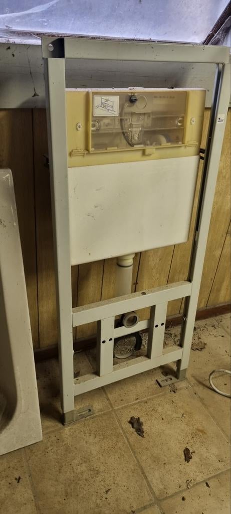 Inbouw wc, Ophalen