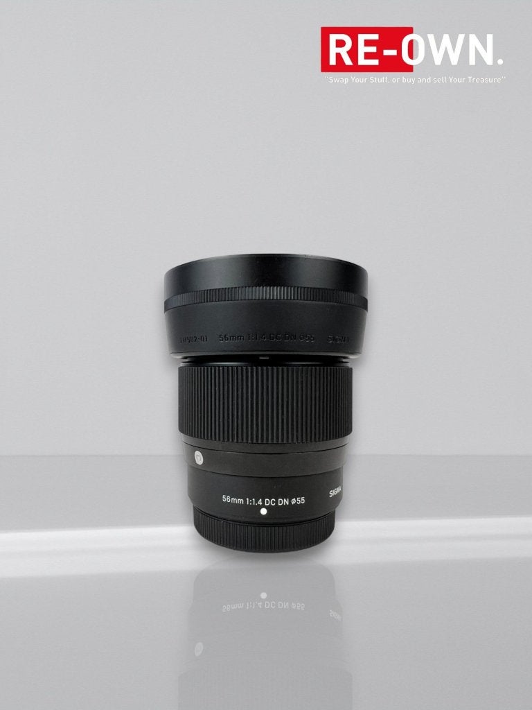 SIGMA 56MM F/1.4 DC DN CONTEMPORARY SONY FE MOUNT | TOPSTAAT, Niet ingevuld, Bouchons d'objectif, Sigma, Enlèvement ou Envoi
