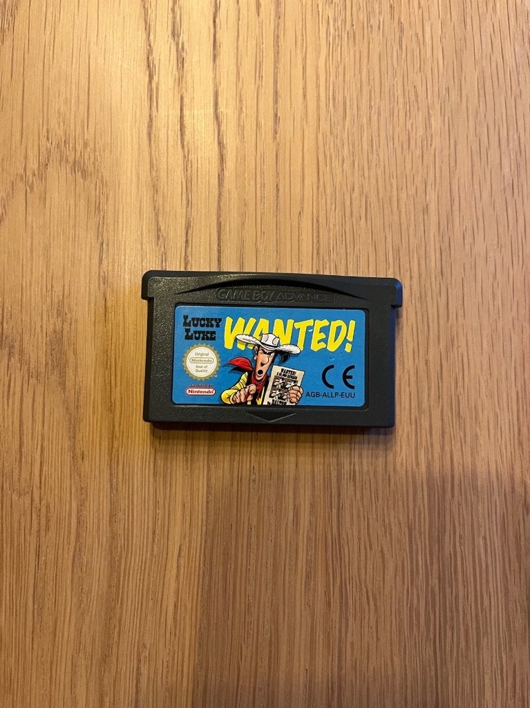 GBA Lucky Luke Wanted, Consoles de jeu & Jeux vidéo, Jeux | Nintendo Game Boy, 1 joueur, Enlèvement, Utilisé, Shooter