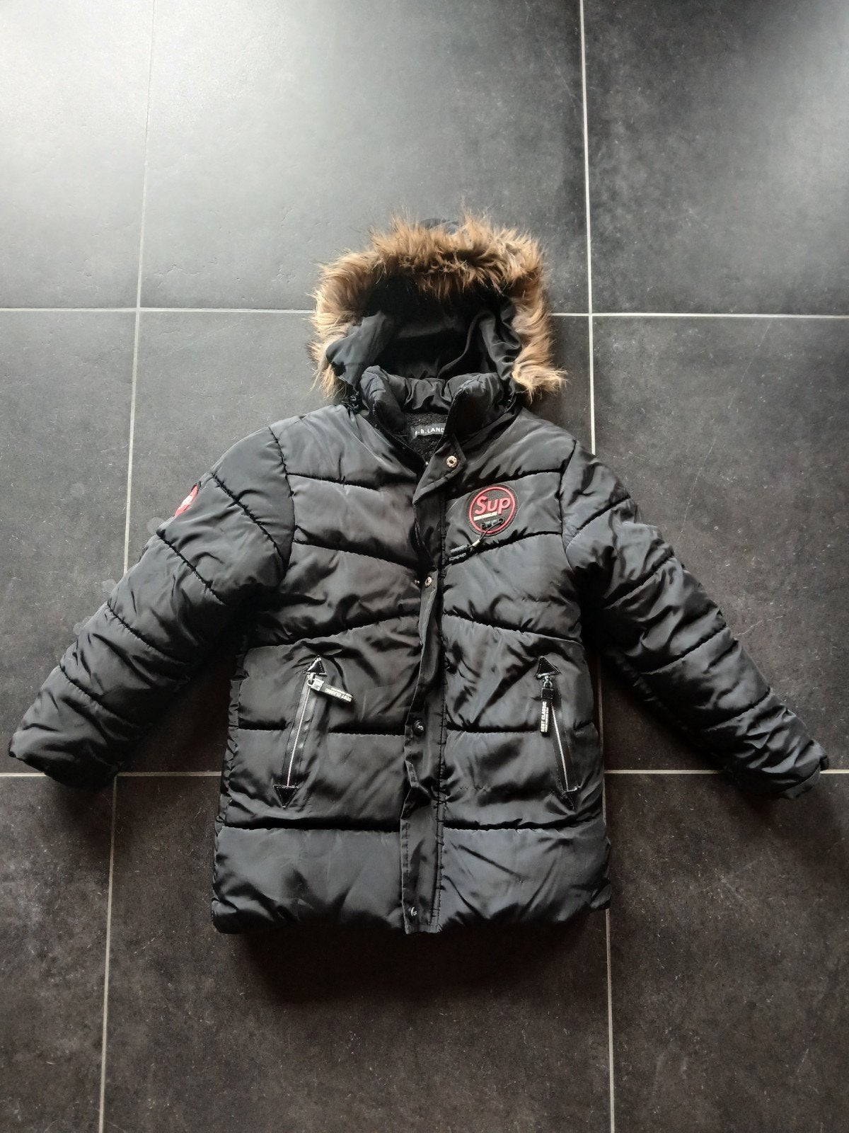 Manteaux Anorak garçon taille 12/14 ans -  B.B.LAND, Garçon, Enlèvement ou Envoi, B.B.LAND, Utilisé