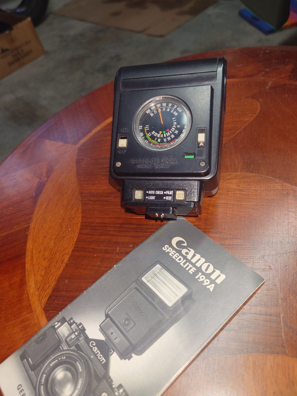CANON Speedlite 199A, TV, Hi-fi & Vidéo, Enlèvement, Canon, Canon
